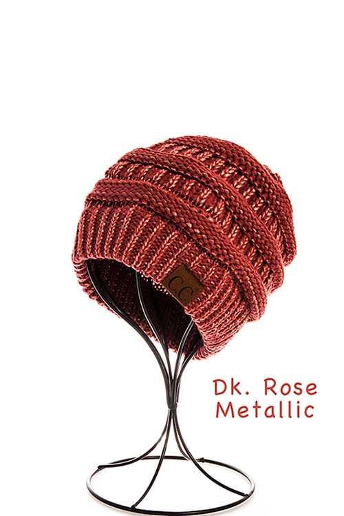 C.C. Metallic Beanie