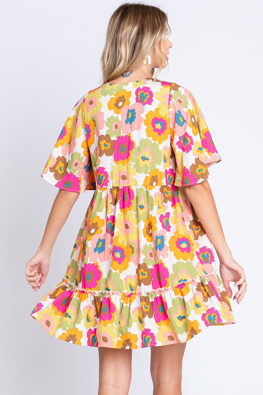 Floral Spring Babydoll Dress