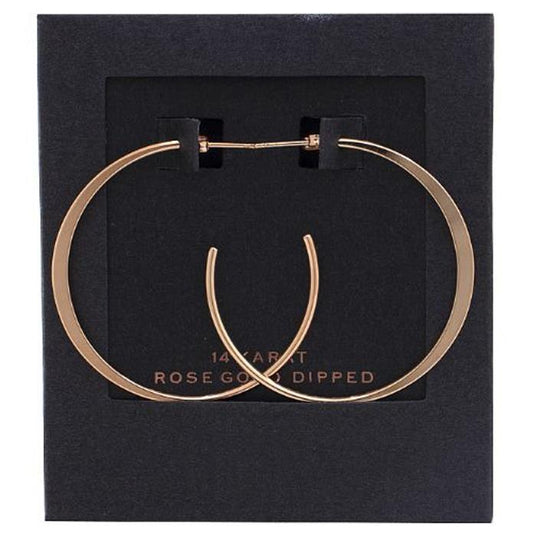 Secret Box Classic Muse Hoop in Gold