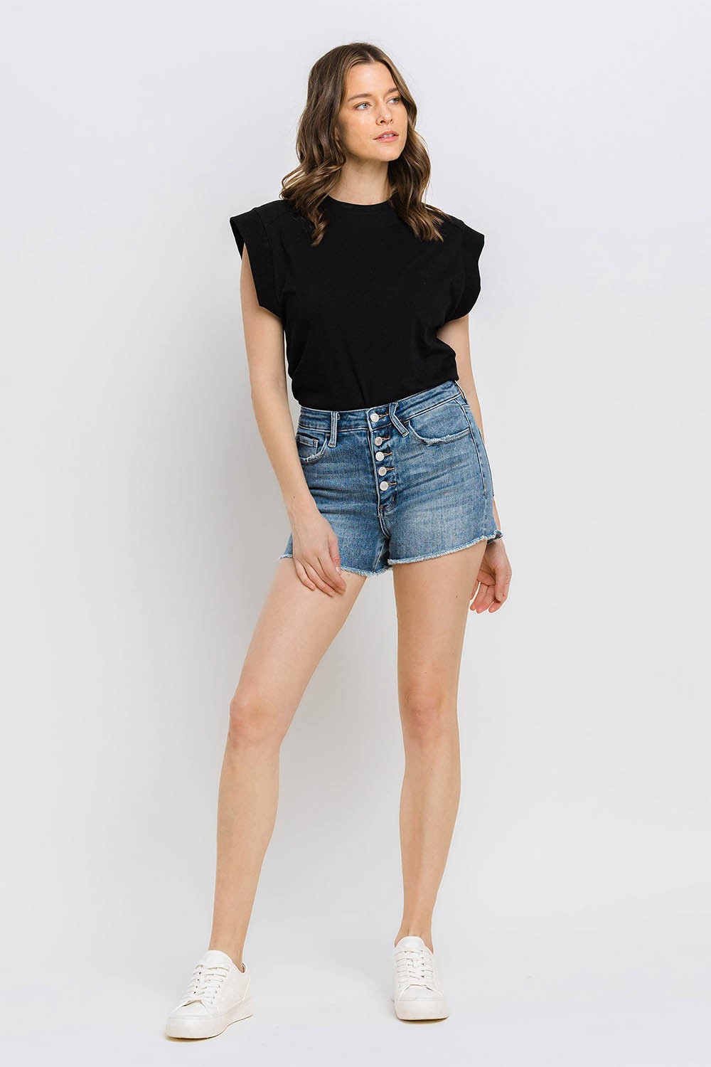 Super High Rise Stretch Shorts