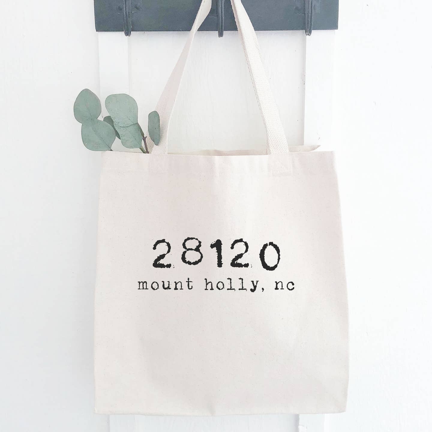 Brentwood Zip Code Canvas Tote Bag