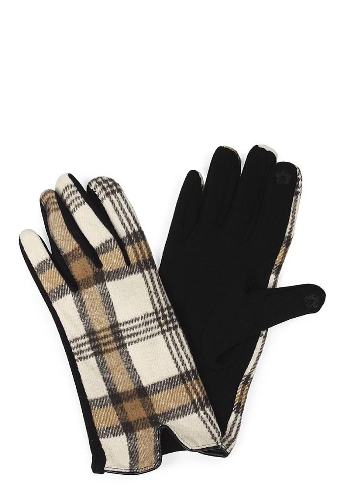 Plaid Touch Smart Touch Gloves