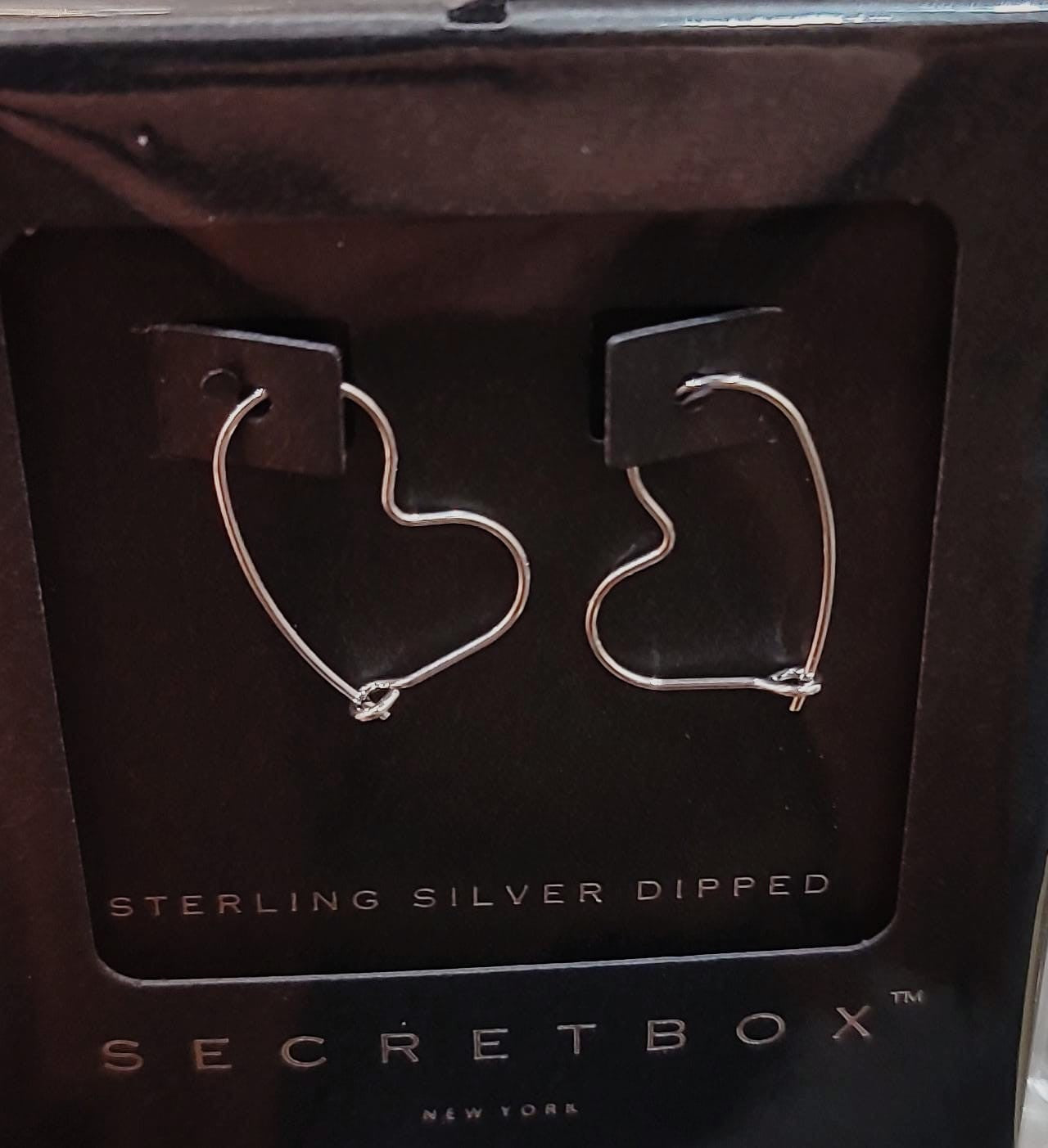 14 K Gold Dipped Heart Earrings