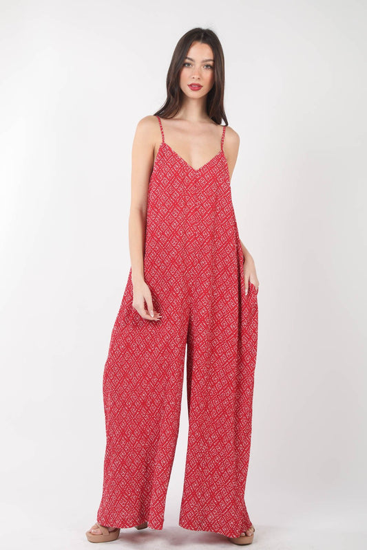 The Anna Jumpsuit With Adjustable Straps