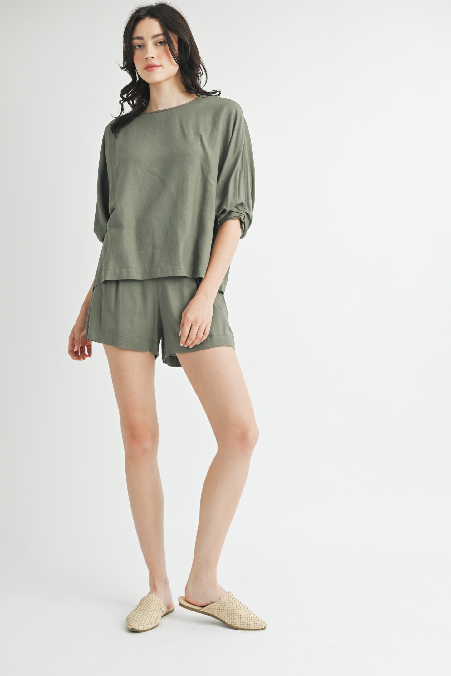 Dolman Top with Sleeve Detail