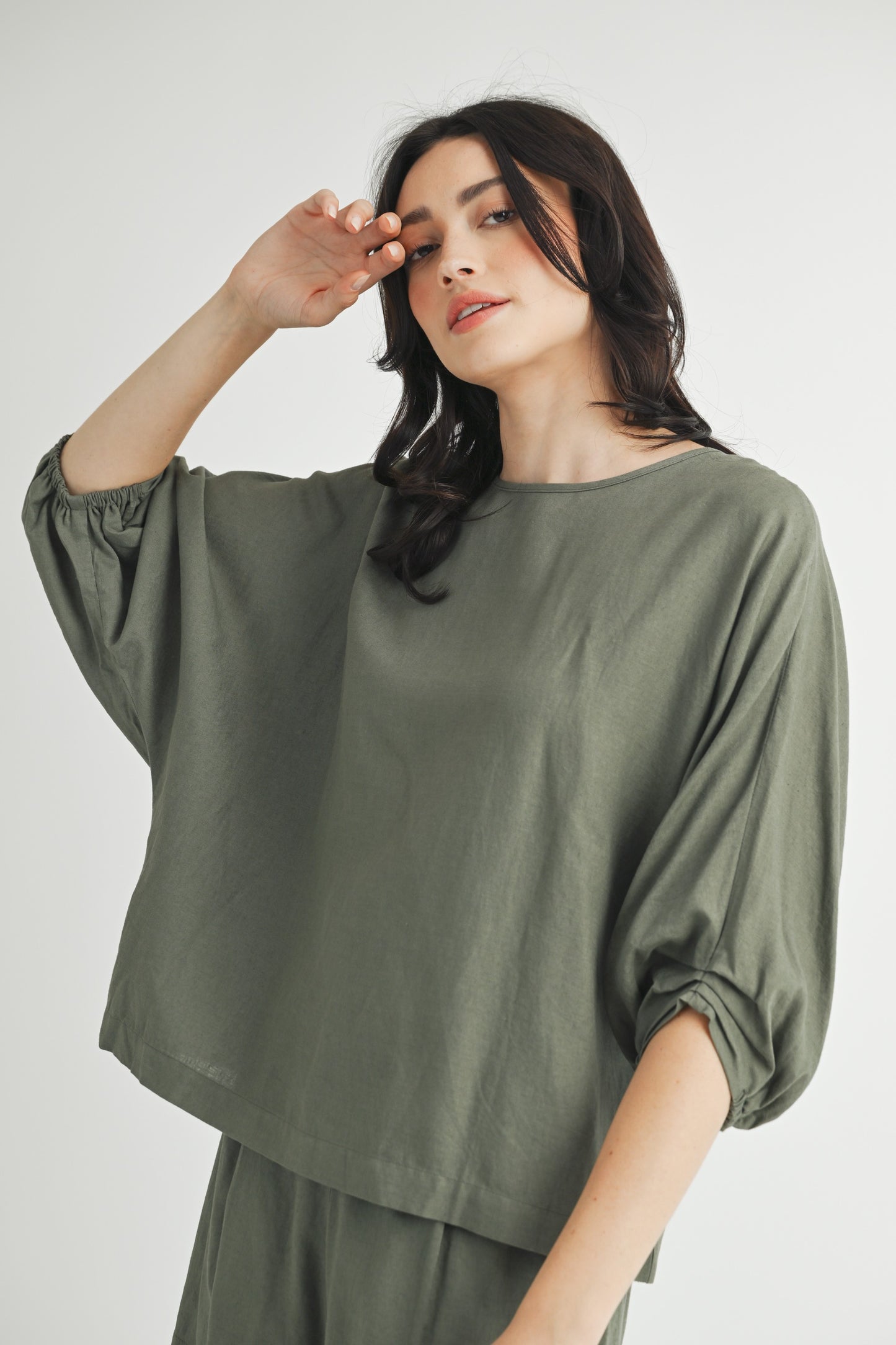 Dolman Top with Sleeve Detail