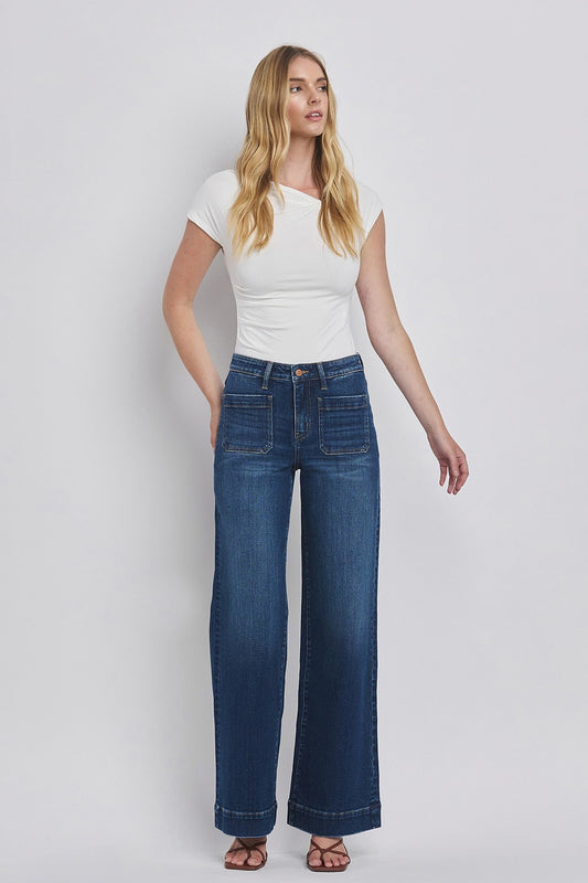 High Rise Trouser Jeans