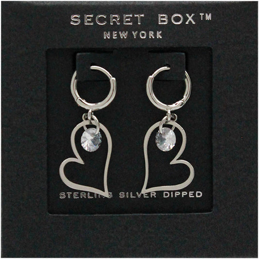 Heart Dangle Earrings