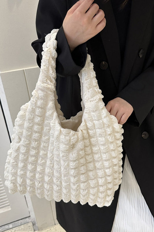 Puffy Shoulder Tote Bag