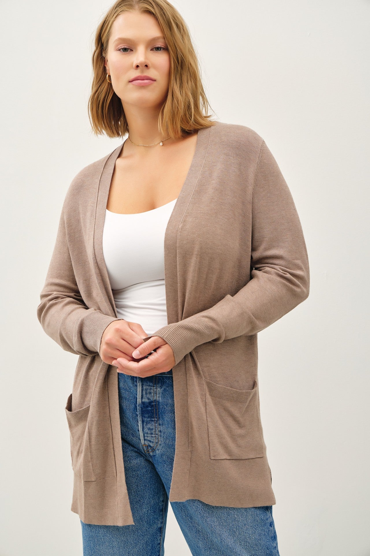 Curvy Montecito Cardigan