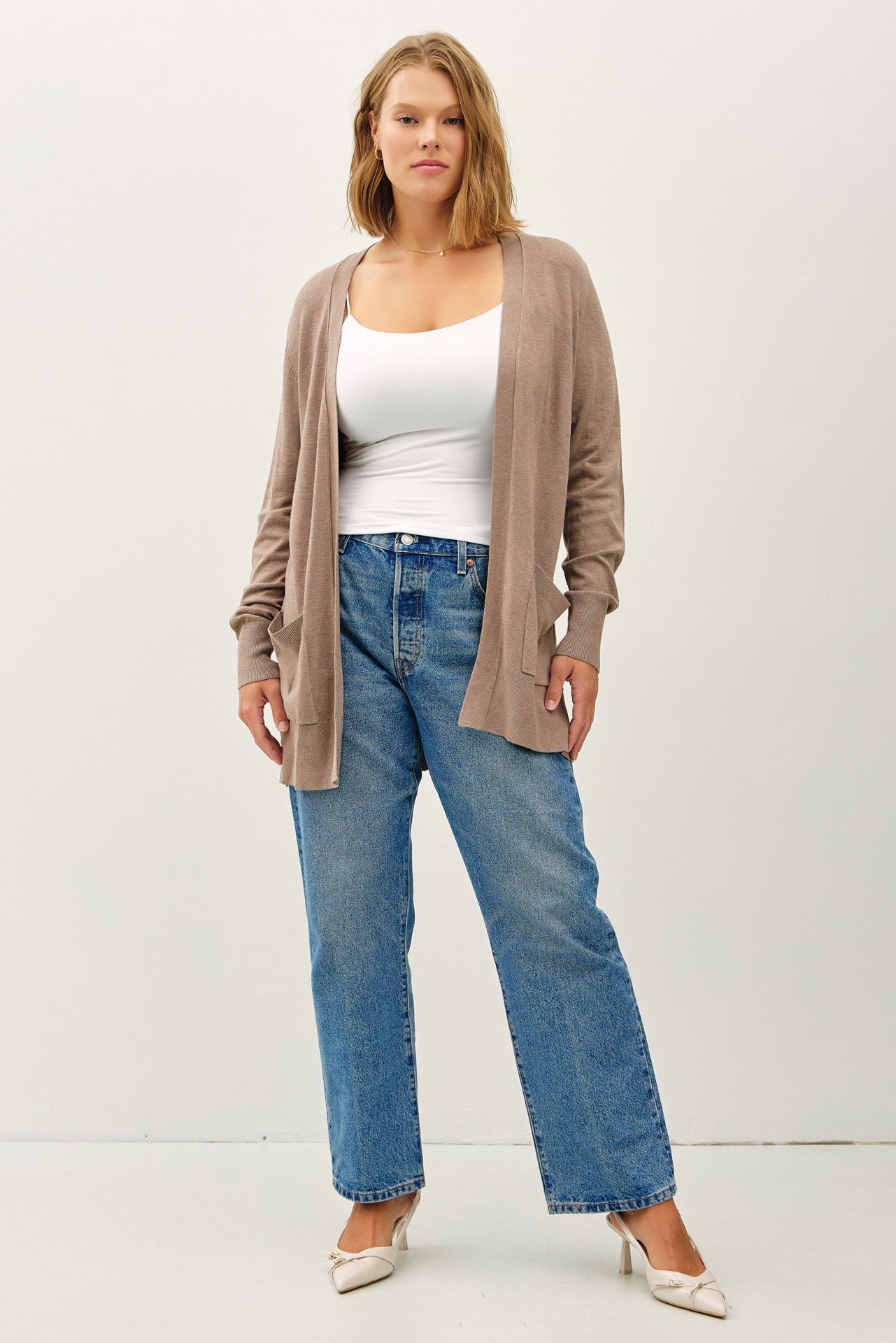 Curvy Montecito Cardigan