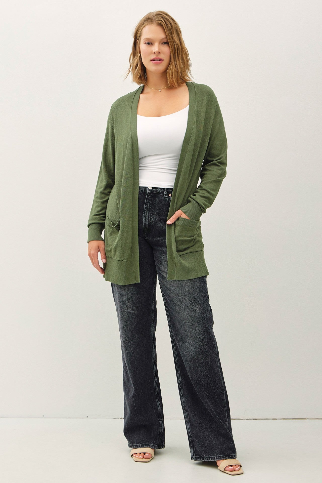 Curvy Montecito Cardigan