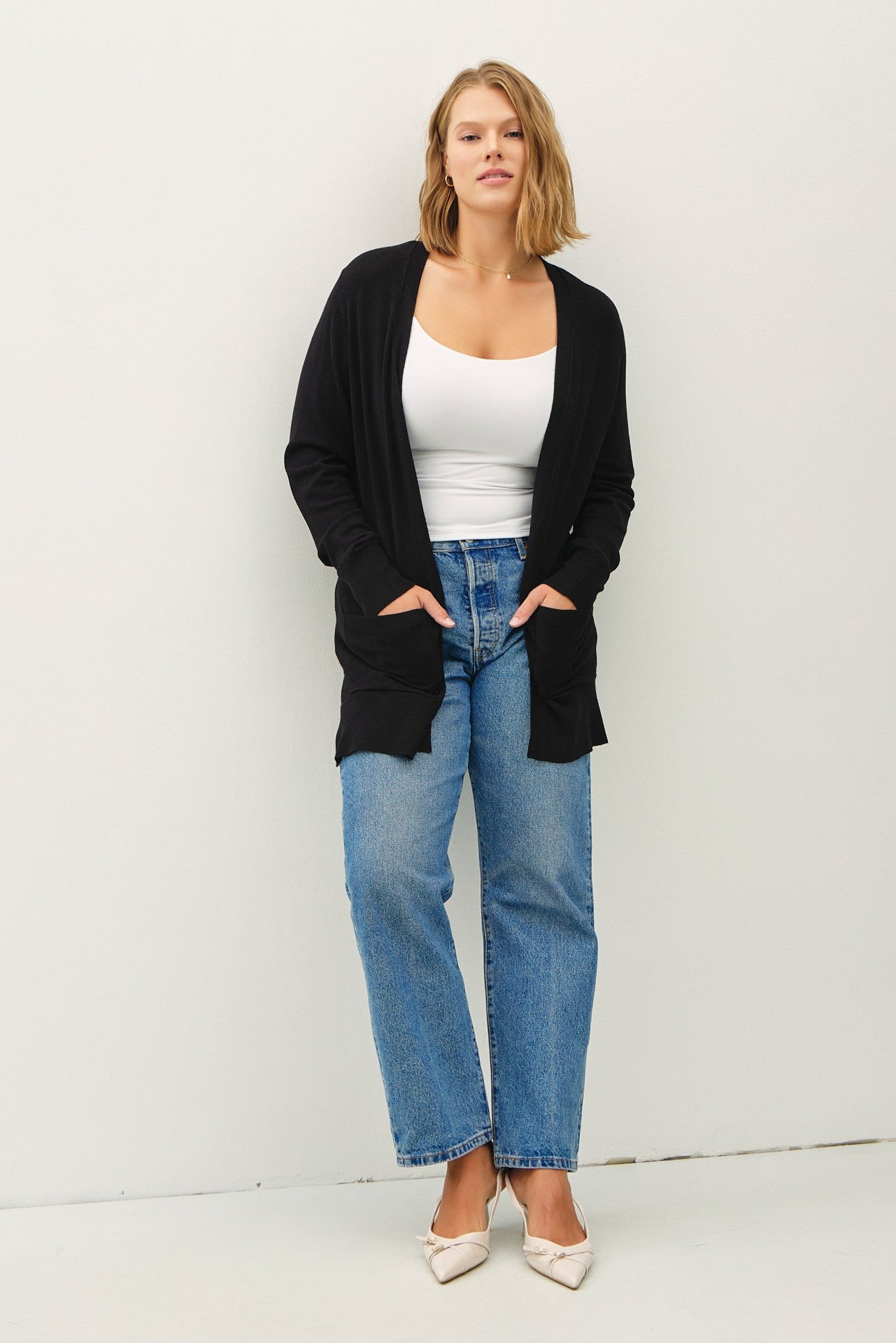 Curvy Montecito Cardigan