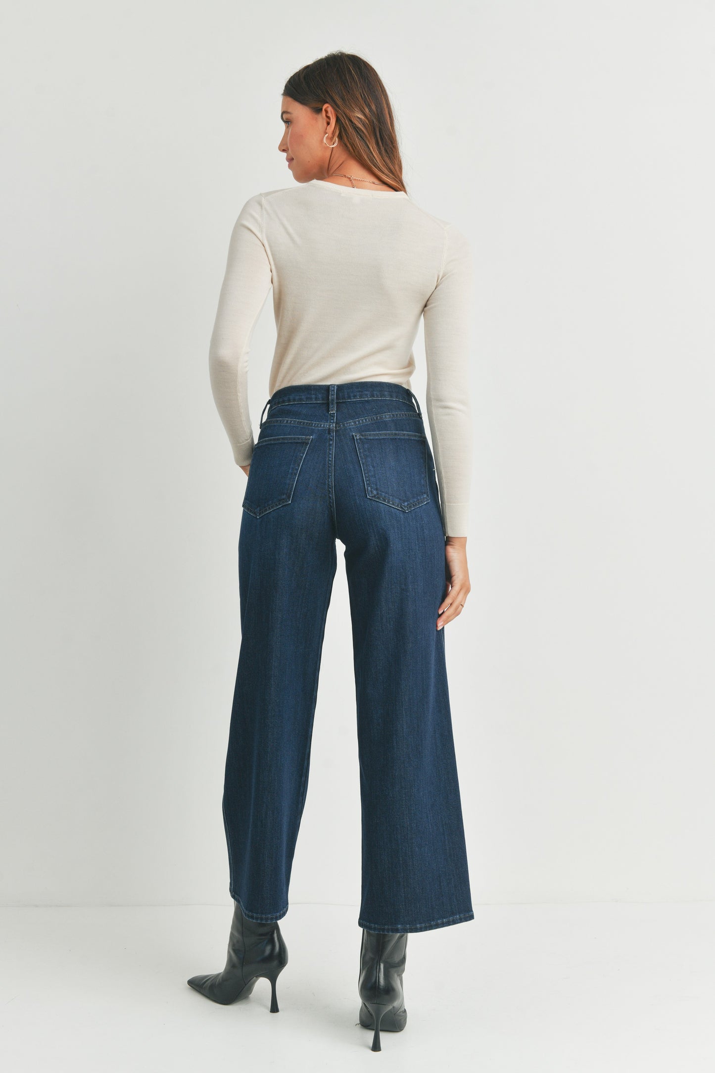 Seamed Utility Jeans