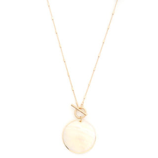 Round Seashell Necklace