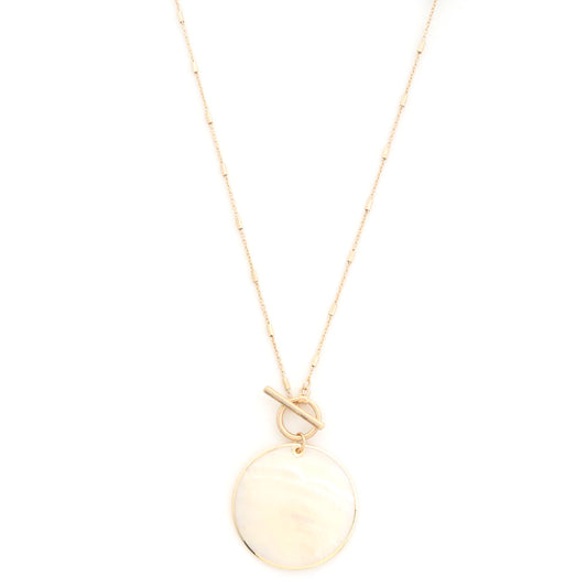 Oval Seashell Necklace