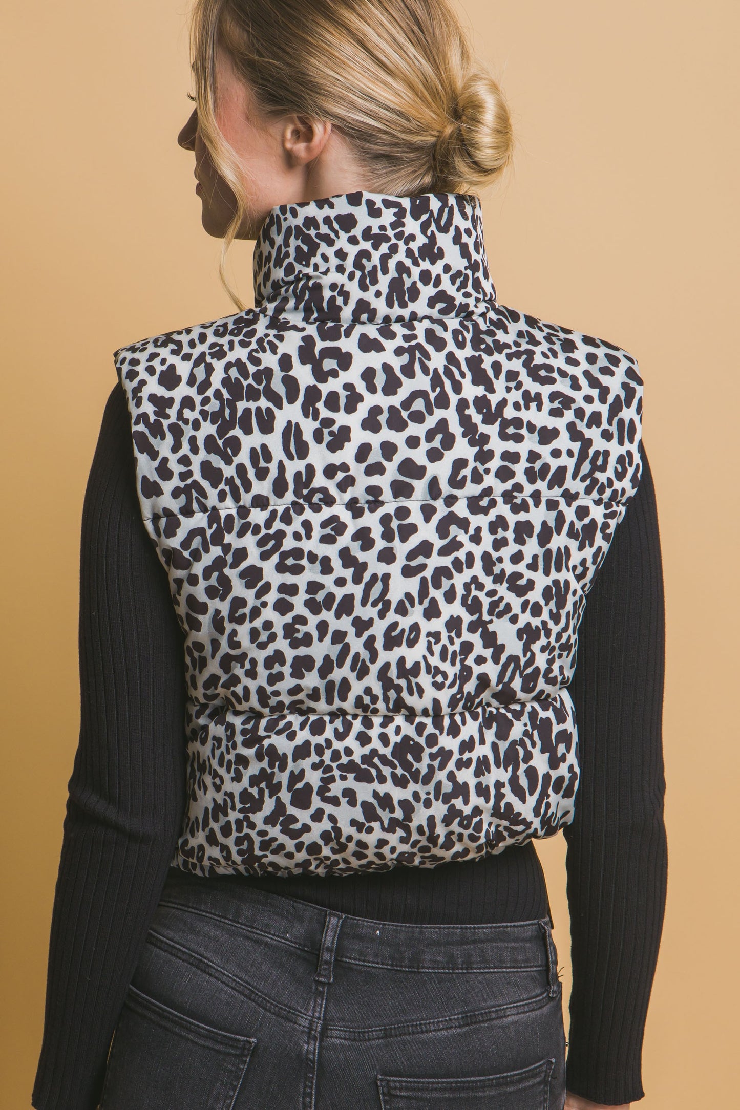 Leopard Print Vest