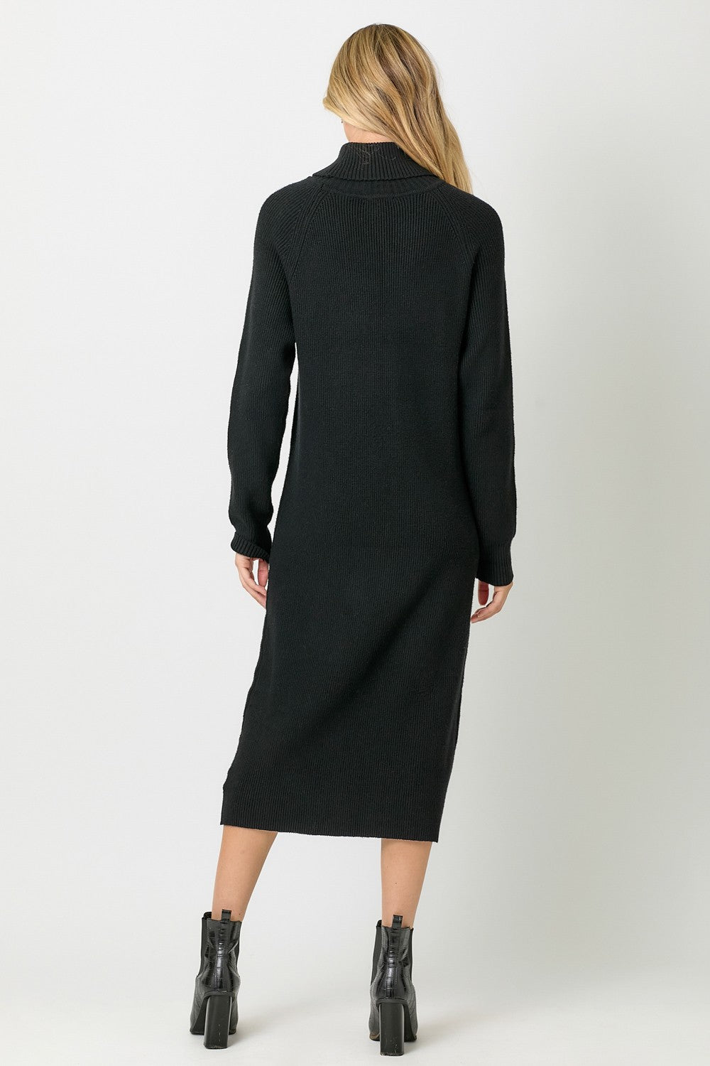 Black Turtleneck Dress