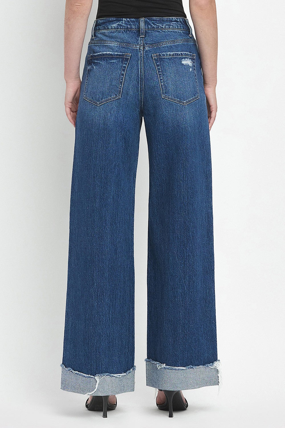 Super High Rise Cuffed Jeans