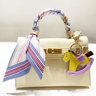 Multicolor Printed Twilly Scarf