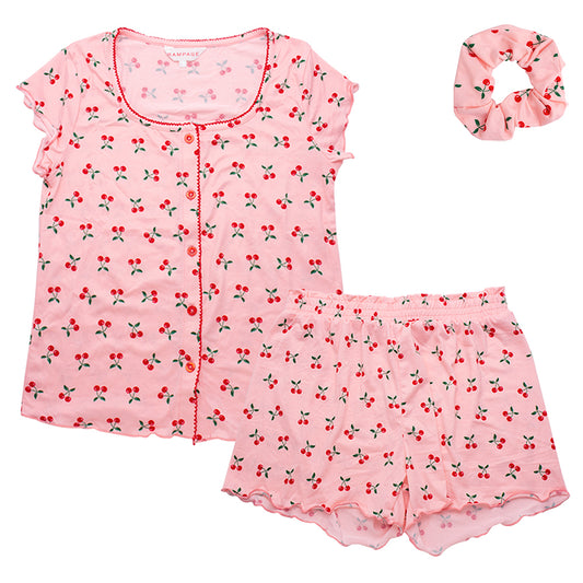 Cherries Pajama Set