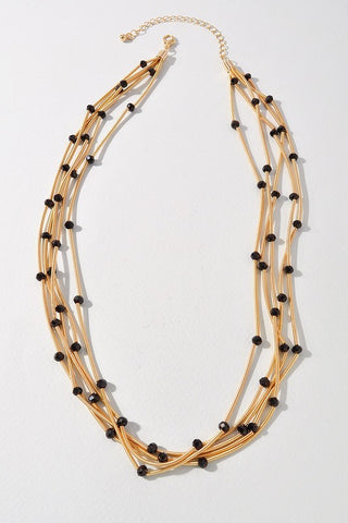 Beaded Layered Necklace
