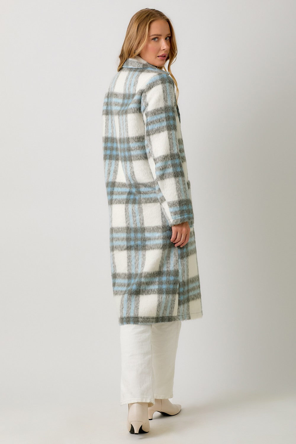 Plaid Long Coat