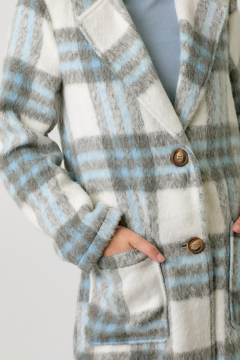 Plaid Long Coat