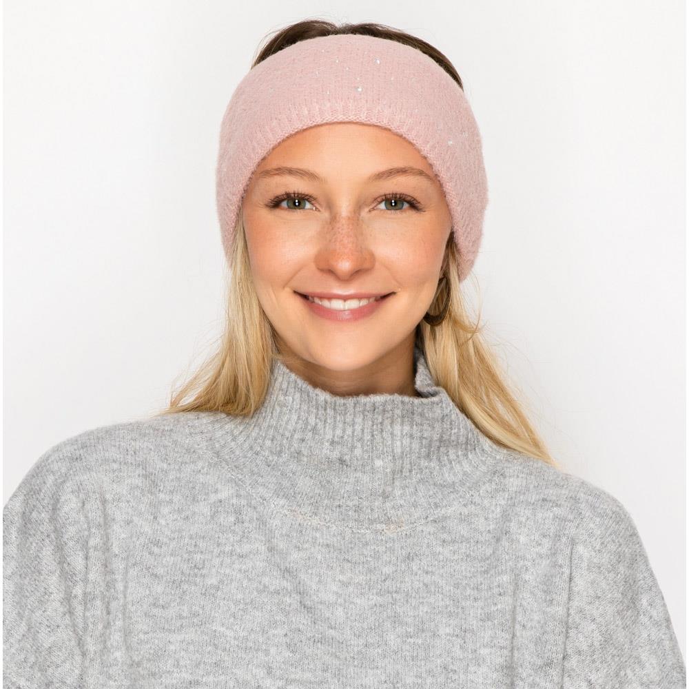 Rhinestone Knit Headwrap
