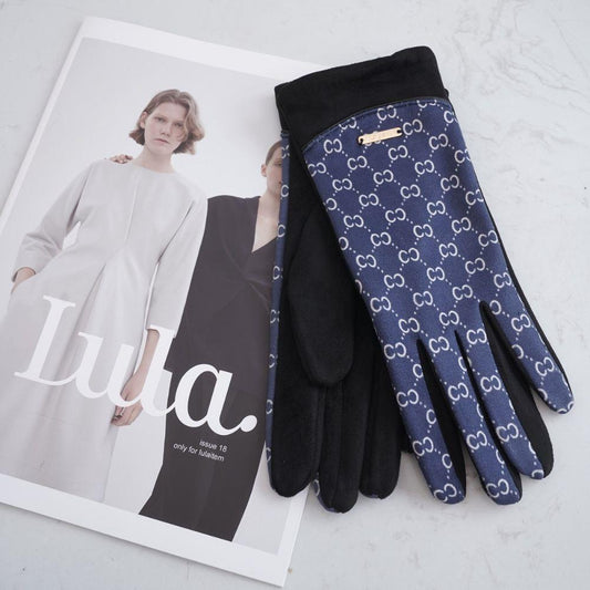 Monogram Gloves