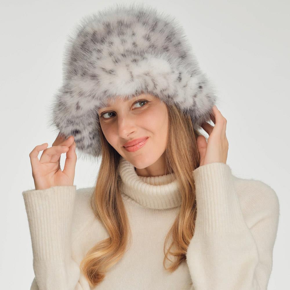 CC Faux Fur Bucket Hat
