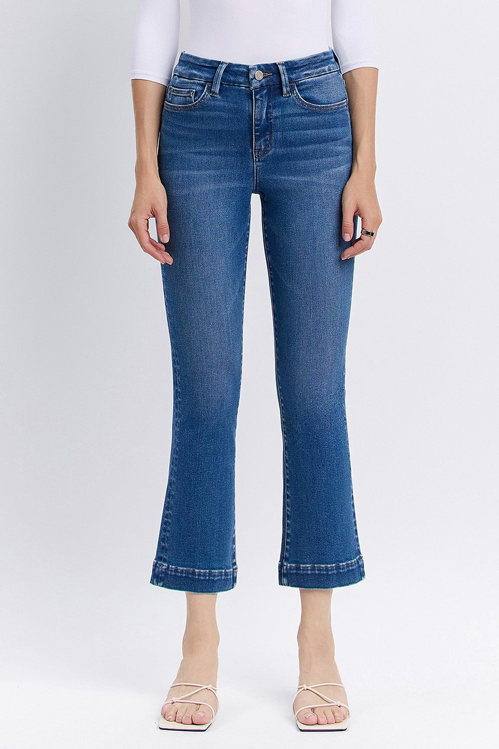 Trouser Hem Kick Flare Jeans