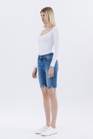 High Rise Biker Shorts
