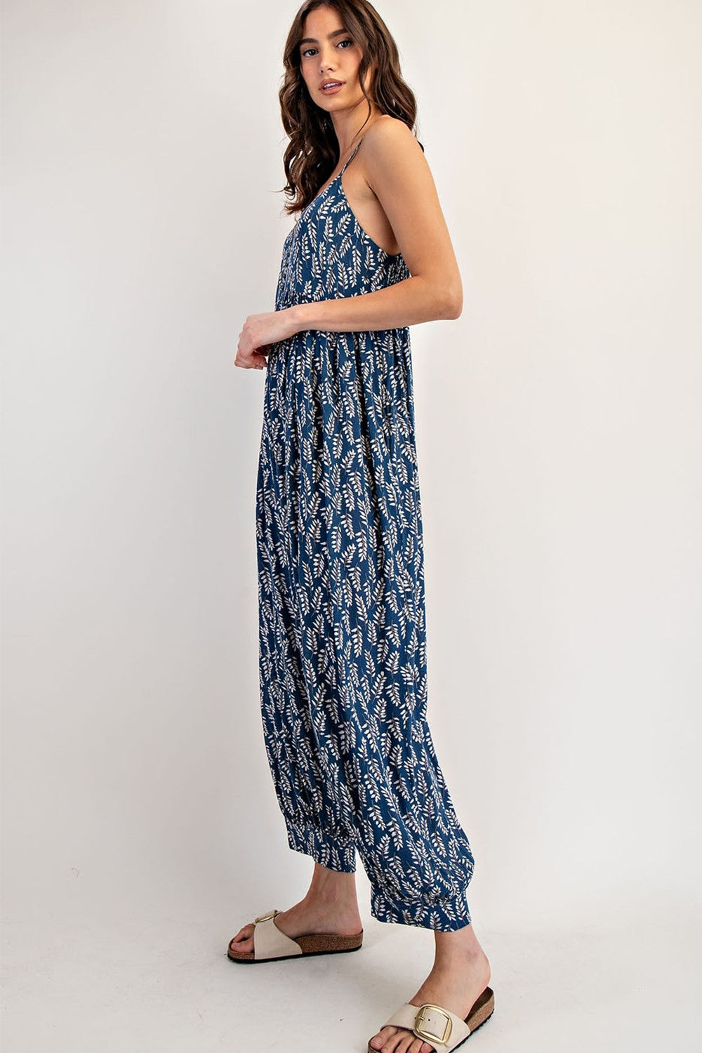 Indigo Boho Jumpsuit