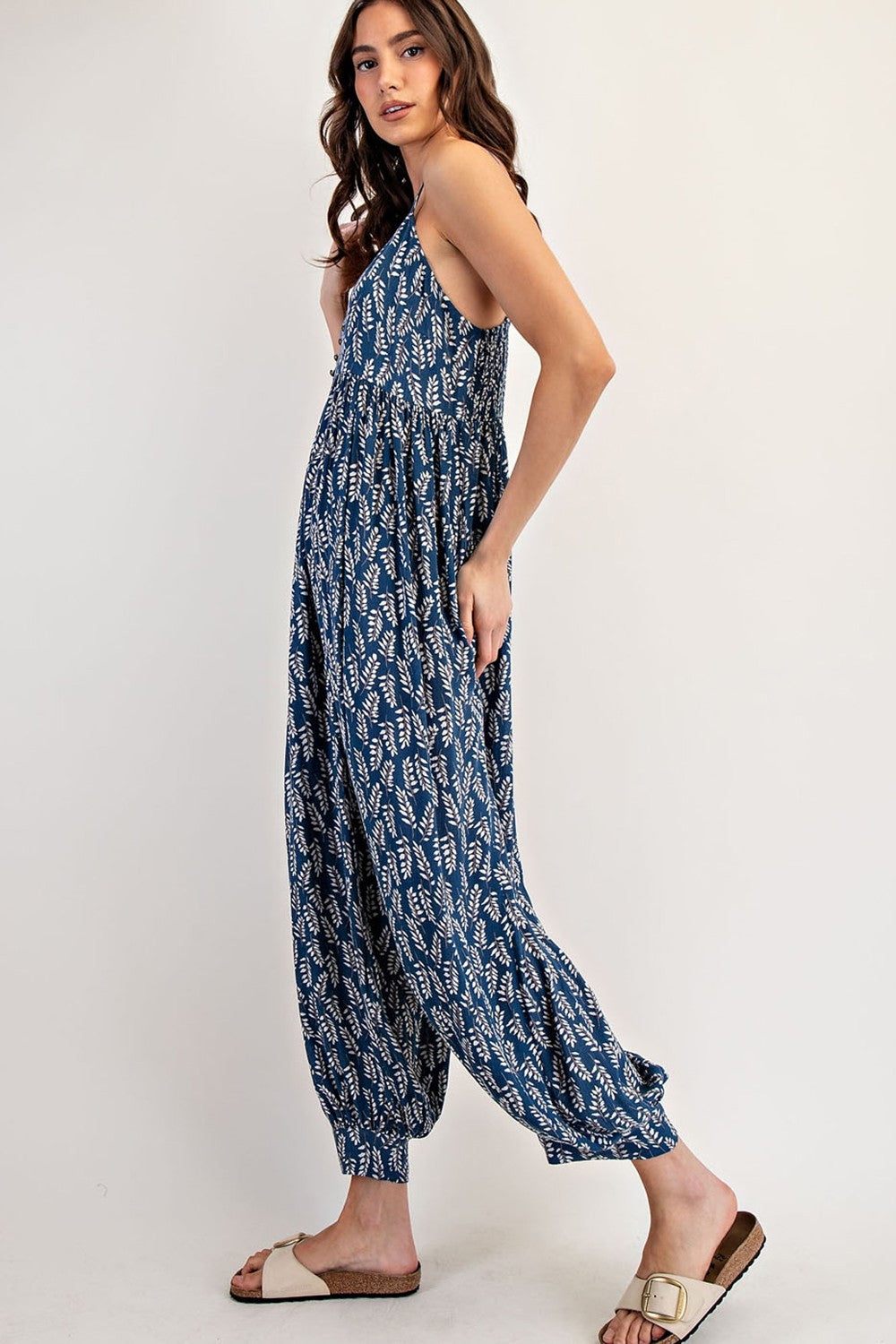 Indigo Boho Jumpsuit