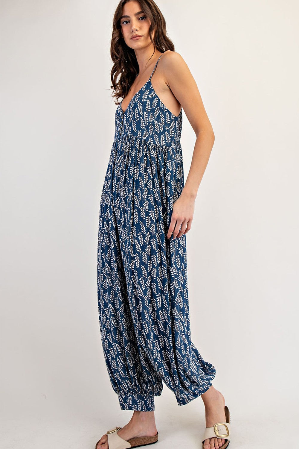 Indigo Boho Jumpsuit