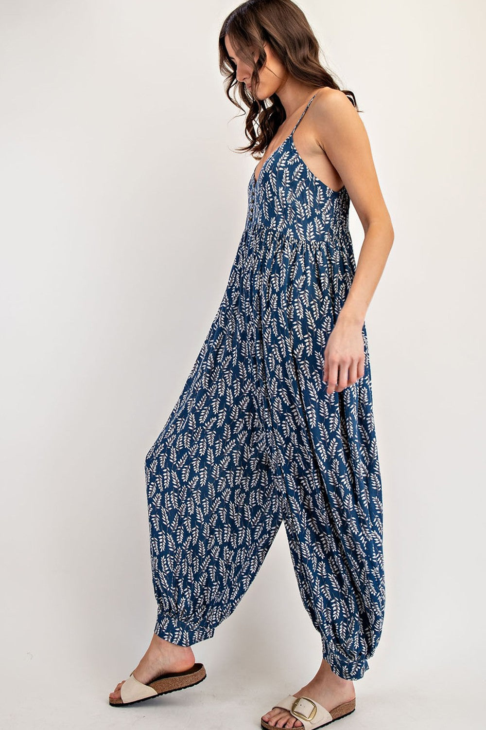 Indigo Boho Jumpsuit