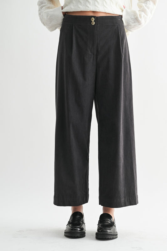Corduroy Wide Leg Pants