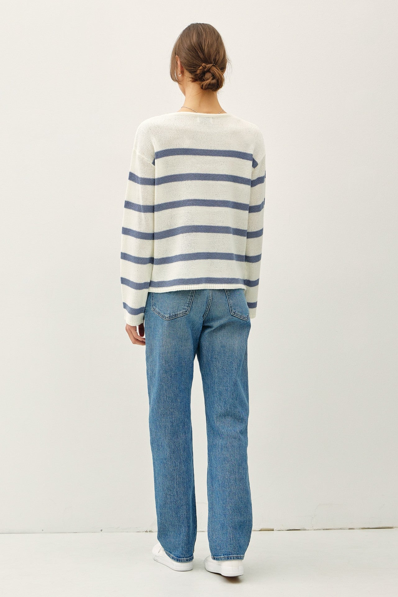 Stripe Relaxed Sweater