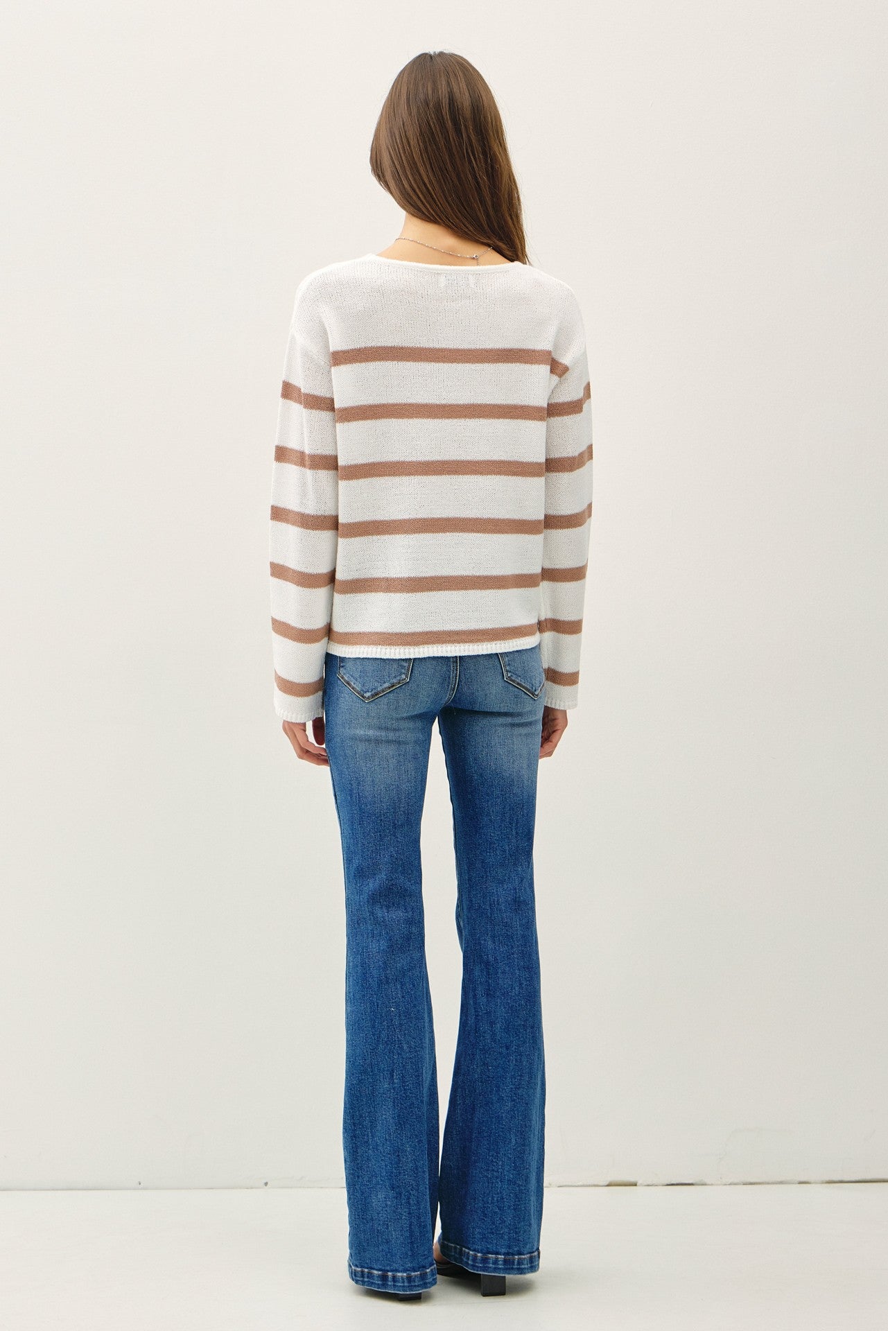 Stripe Relaxed Sweater