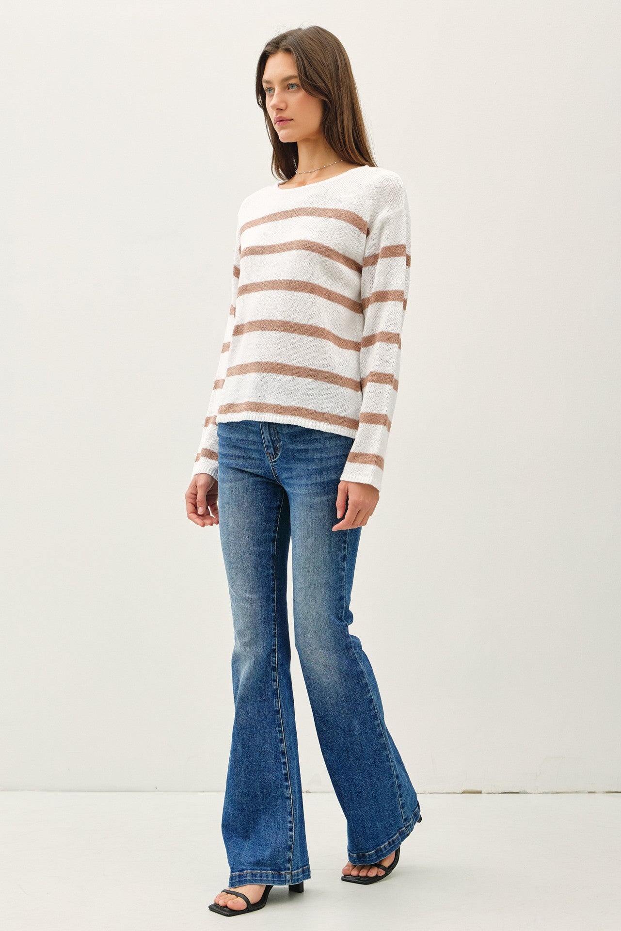 Stripe Relaxed Sweater