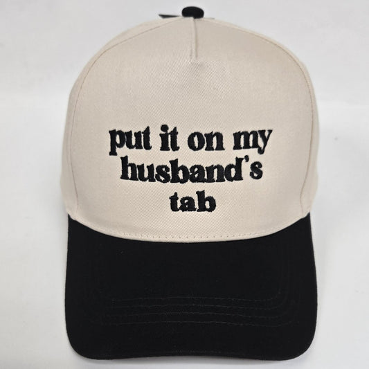 Husband's Tab Trucker Hat