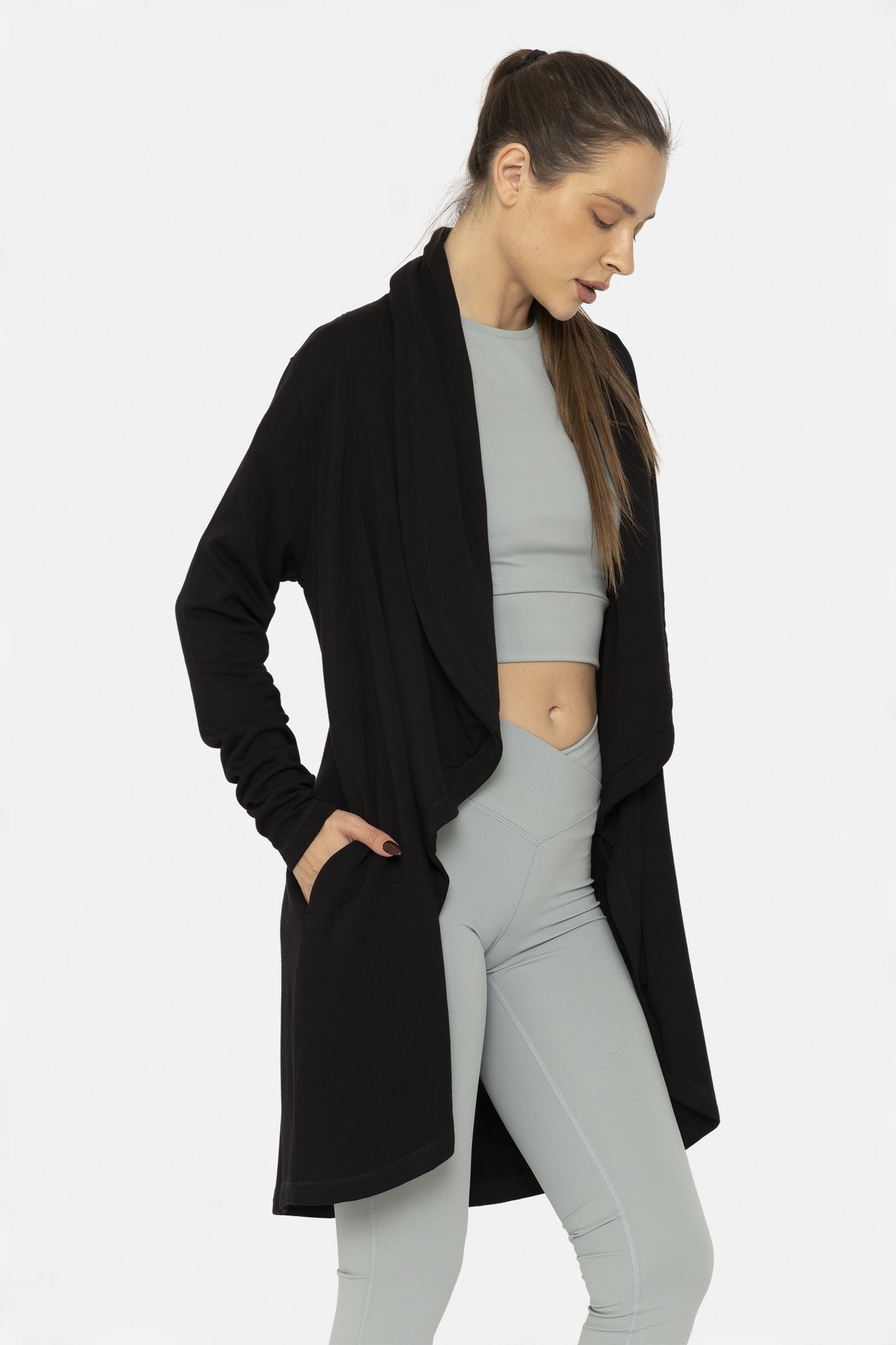 Super Cozy Cardigan in Black