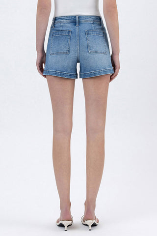 Powder Puff Denim Shorts