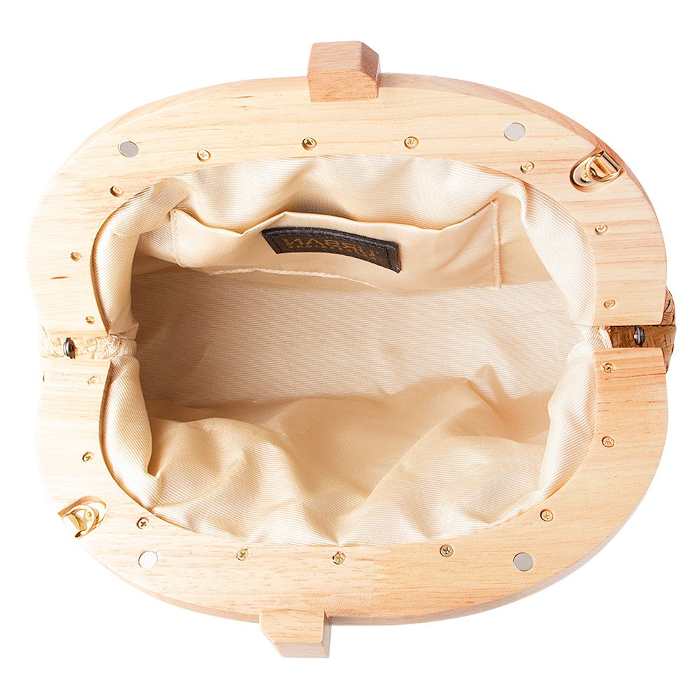 Woven Crossbody in Black