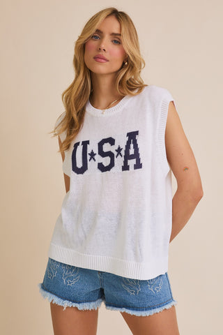 USA Sweater Top
