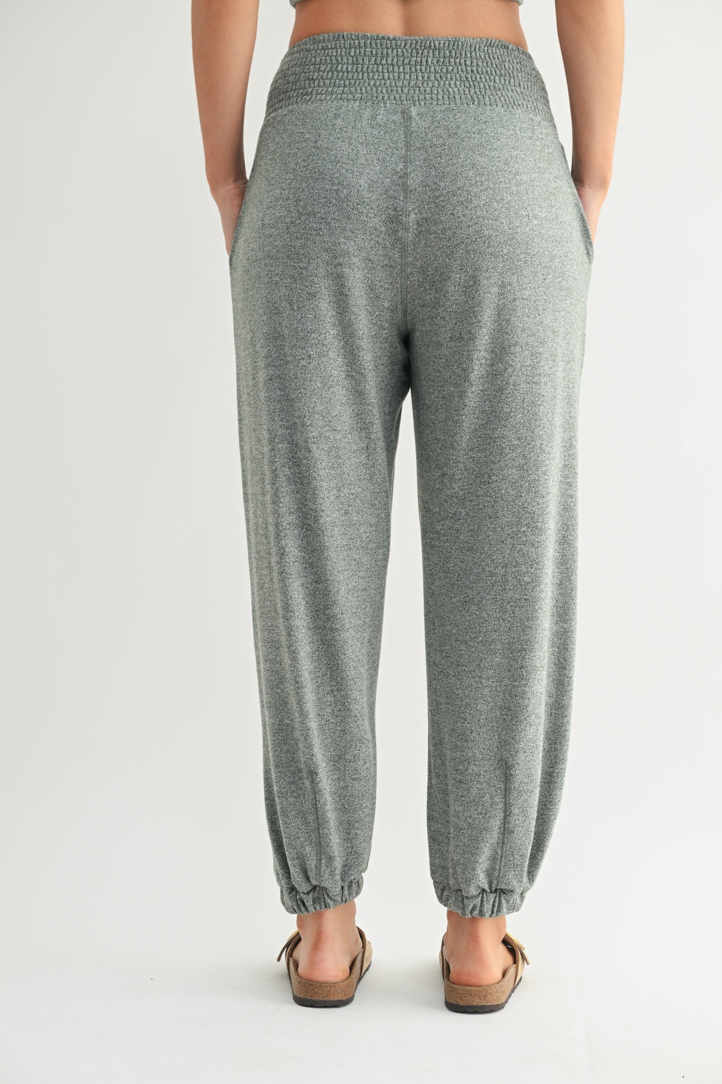 Brushed Hacci Lounge Jogger