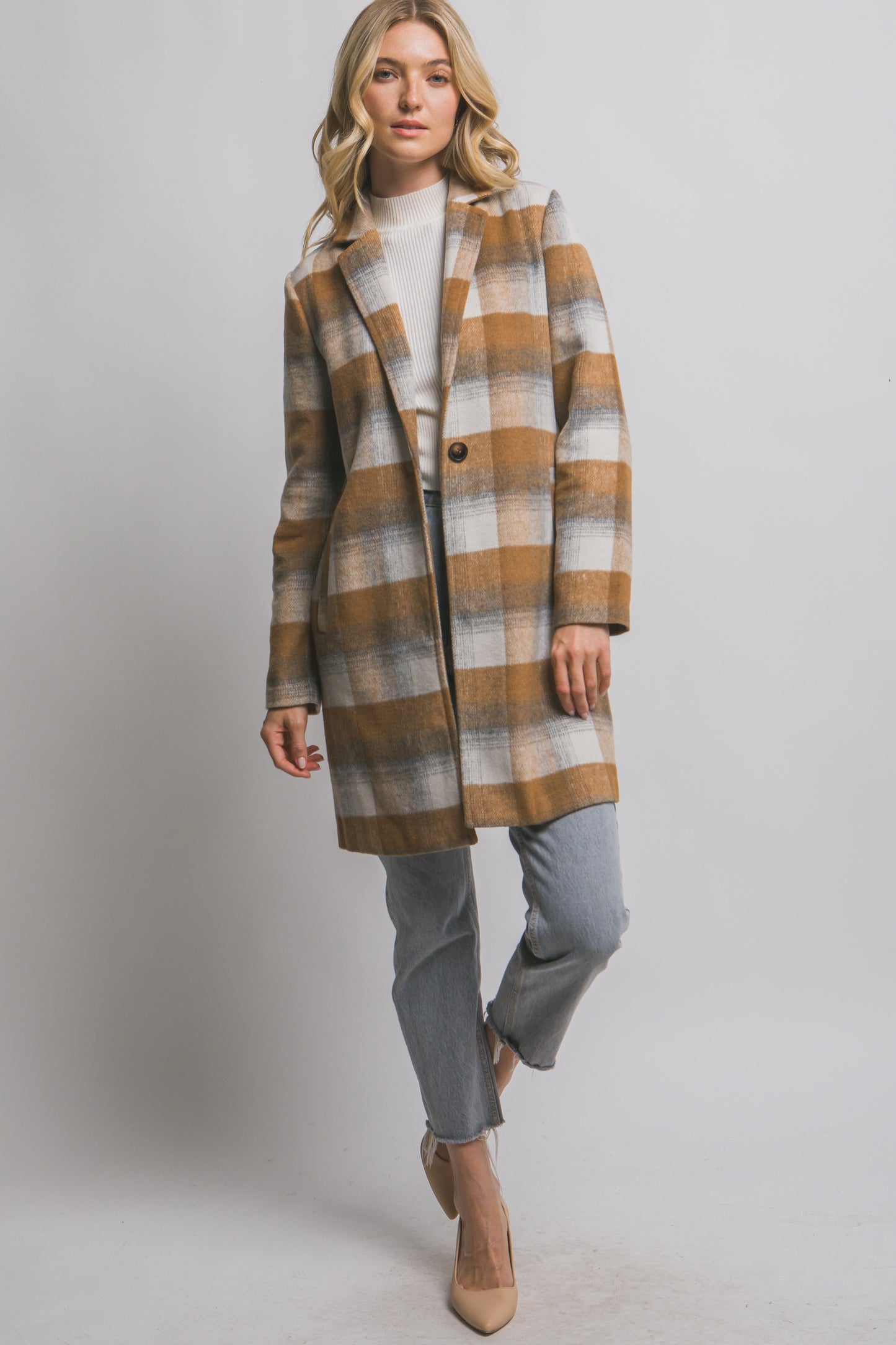 Plaid Coat