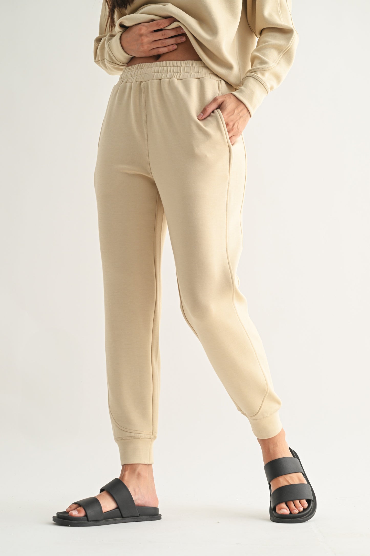 Elevated Contrast Joggers