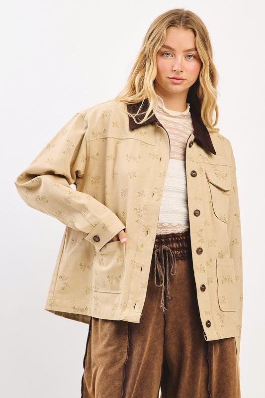 Floral Barn Jacket